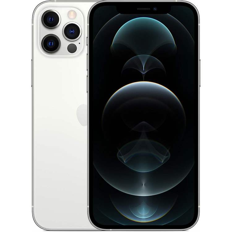Apple Apple iPhone 12 Pro, 256GB, Argento - (Ricondizionato)