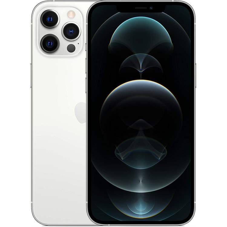 Apple Apple iPhone 12 Pro Max, 256GB, Argento - (Ricondizionato)